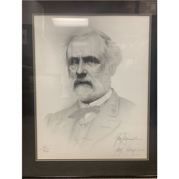 Robert E. Lee limited edition signed print