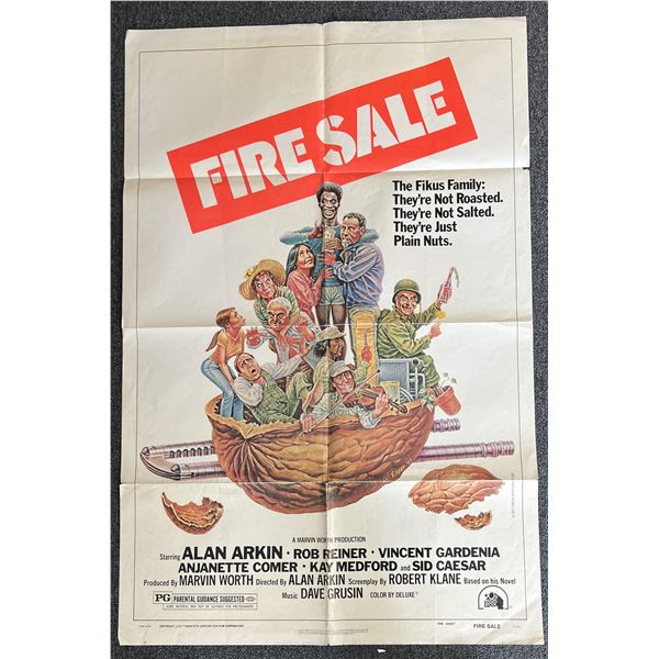Fire Sale vintage movie poster