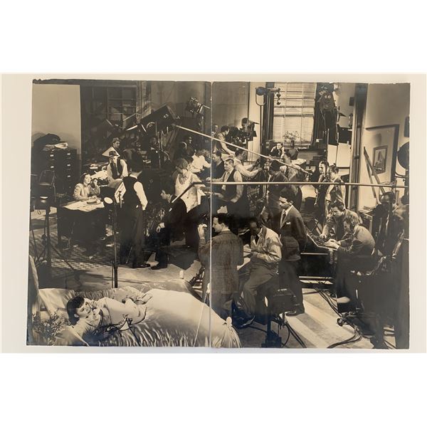 Four's A Crowd original 2 photo set unsigned