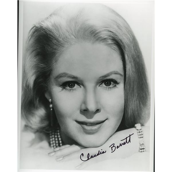 Claudia Barrett signed photo