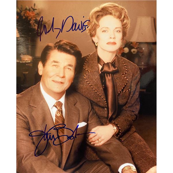 The Reagans James Brolin and Judy Davis signed photo