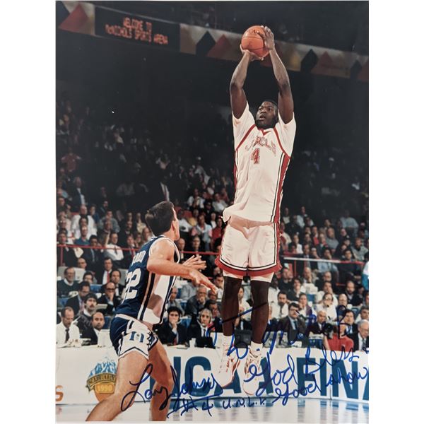 Larry Johnson Signed Photo