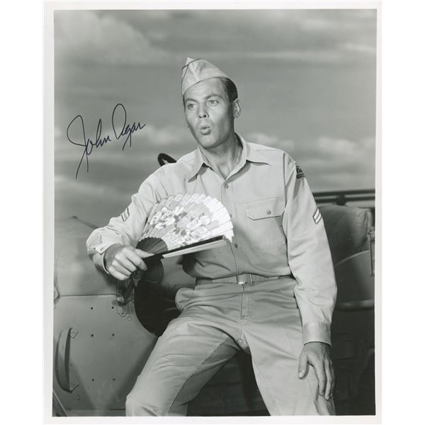 John Agar signed photo