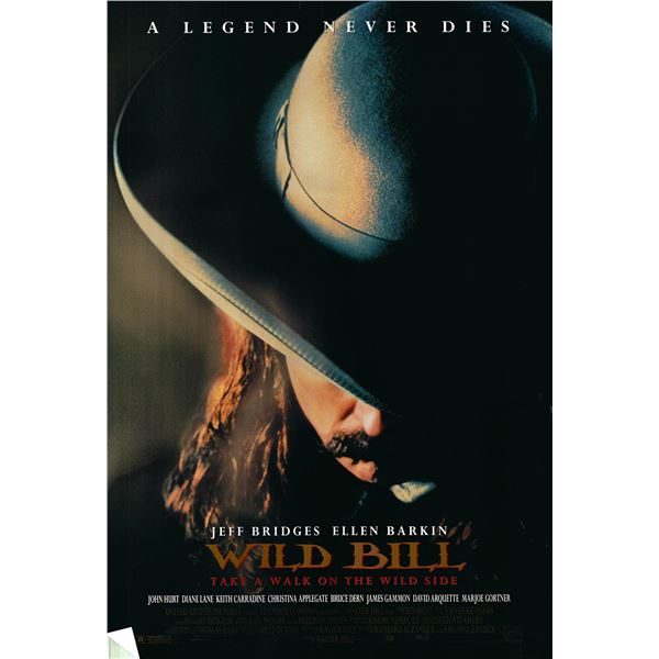 Wild Bill original 1995 vintage one sheet movie poster