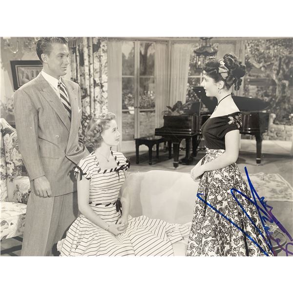 Jane Powell signed photo