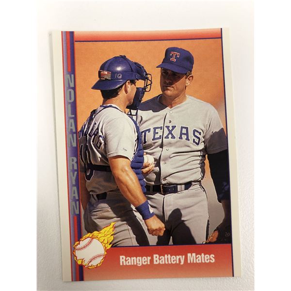 1991 Pacific Nolan Ryan Texas Express I Baseball #93 Ranger Battery Mates