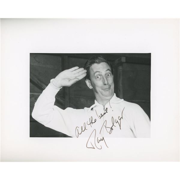 Ray "Scarecrow" Bolger signed photo