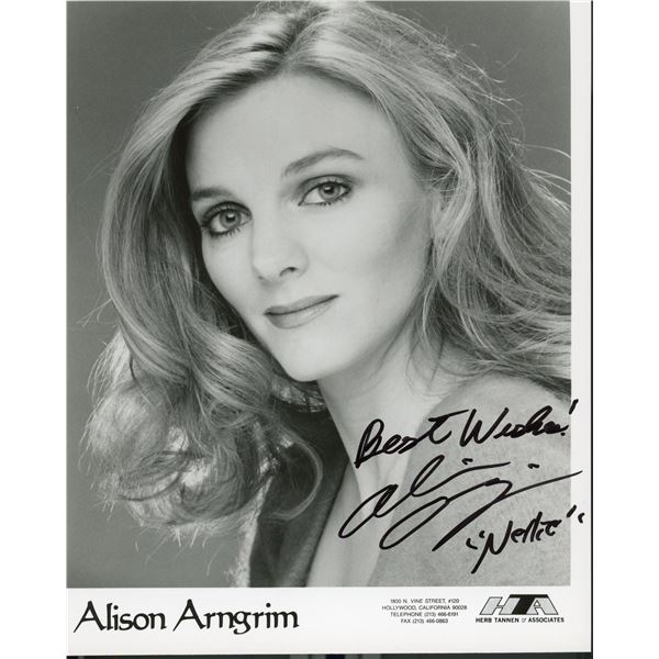 Alison Arngrim signed photo