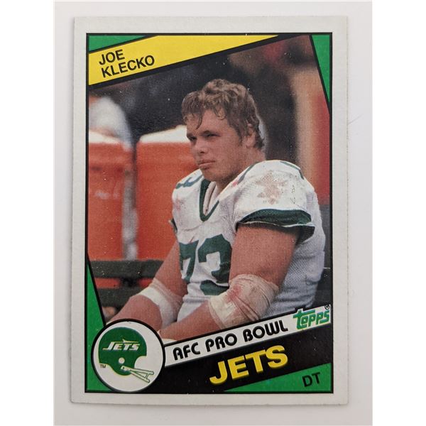 Joe Klecko Football Trading Card - Topps #150 1984