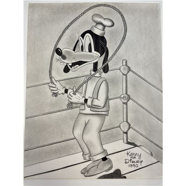 Ken Titleman Original Goofy Artwork