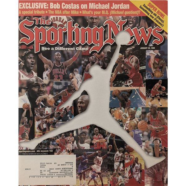 Michael Jordan Unsigned 1999 The Sporting News