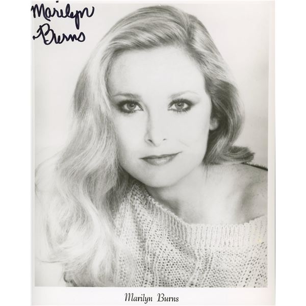 Marilyn Burns signed photo