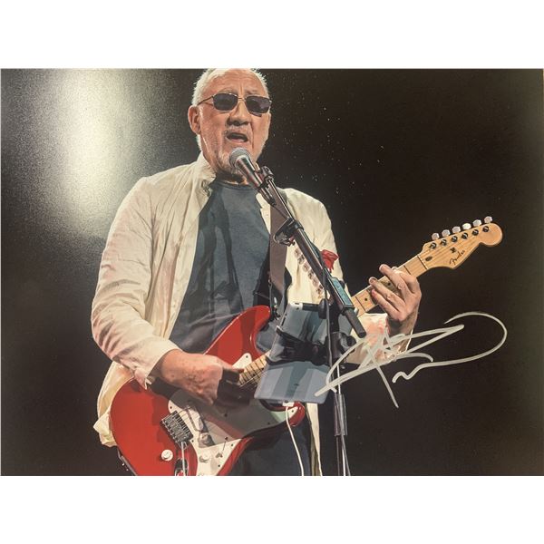 Pete Townshend signed The Who photo