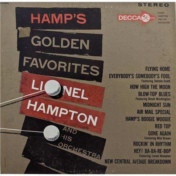 Lionel Hampton And His Orchestra ? Hamp's Golden Favorites Album