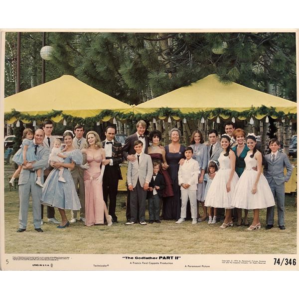 The Godfather Part II (Mini) original 1974 vintage lobby card