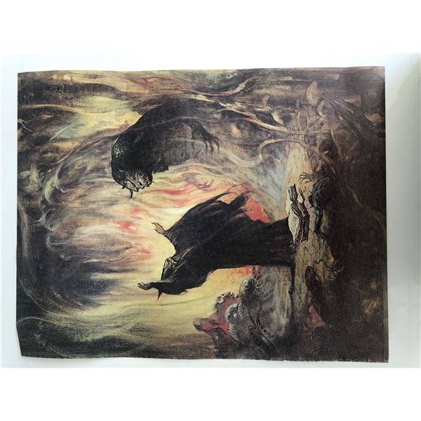 The Devil in the Underworld Original Art