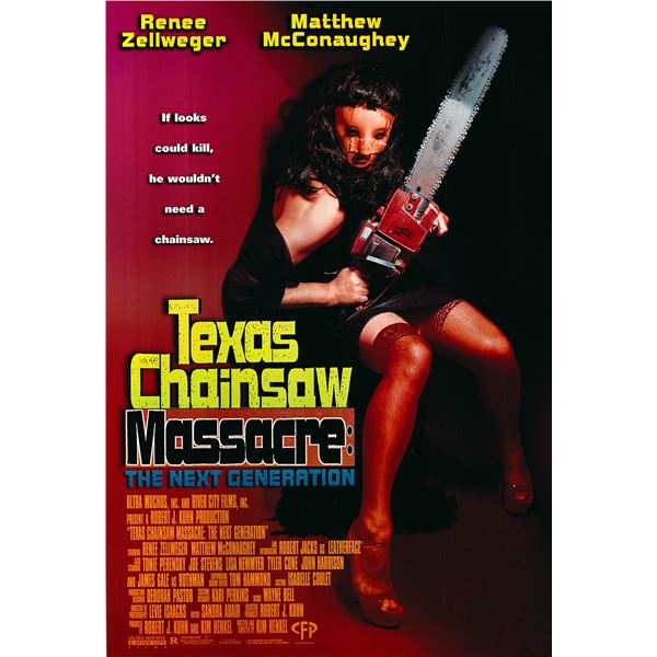 Texas Chainsaw Massacre: The Next Generation original 1997 vintage one sheet poster