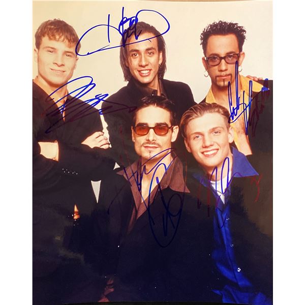 Backstreet Boys signed photo