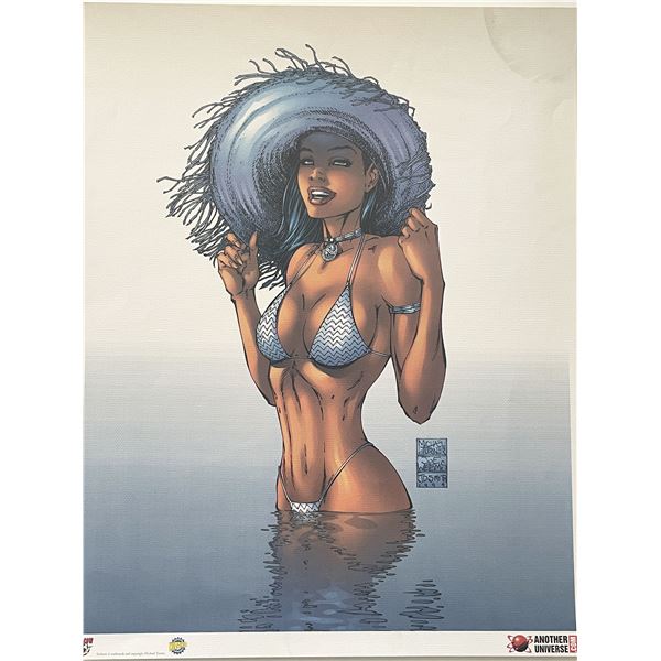 Fathom in the Water Comic Art Print - Michael Turner, Joe Weems and J.D. Smith