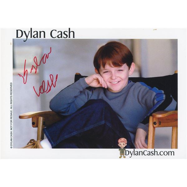 Dylan Cash signed photo