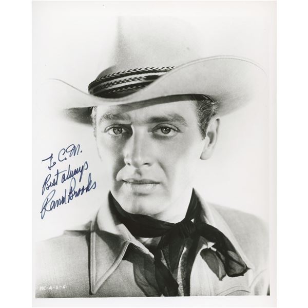 Rand Brooks signed photo