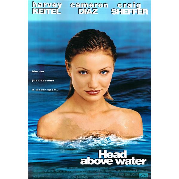 Head Above Water original 1996 vintage one sheet movie poster