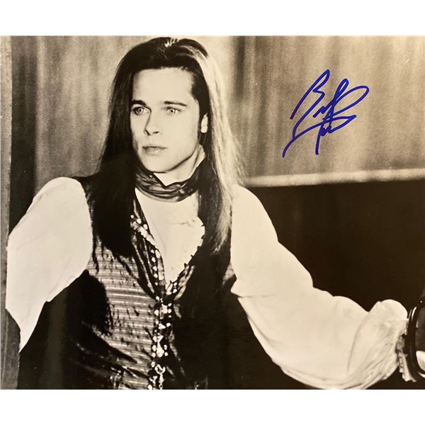 Interview with the Vampire Brad Pitt signed movie photo