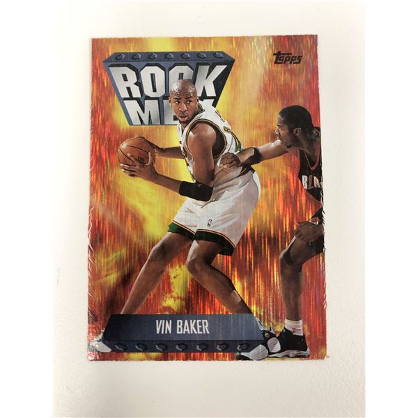 1998-99 Topps Chrome - Season's Best - Refractor #SB20 - Rock Men - Vin Baker Basketball Card