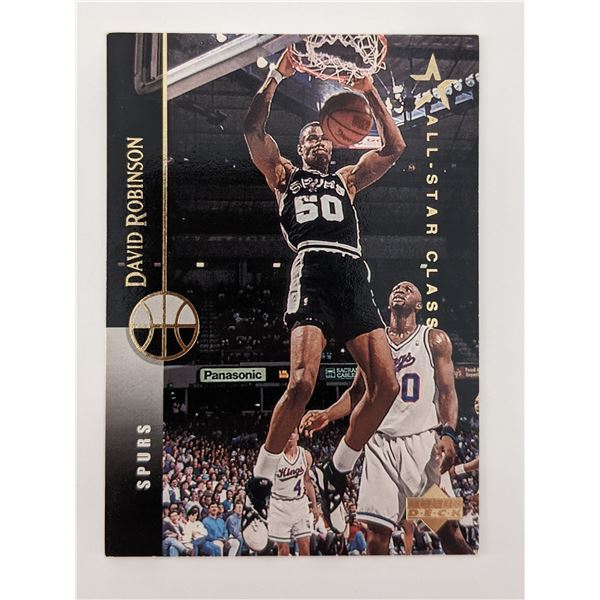 David Robinson Basketball Trading Card - Upper Deck All-Star Class #96 1994