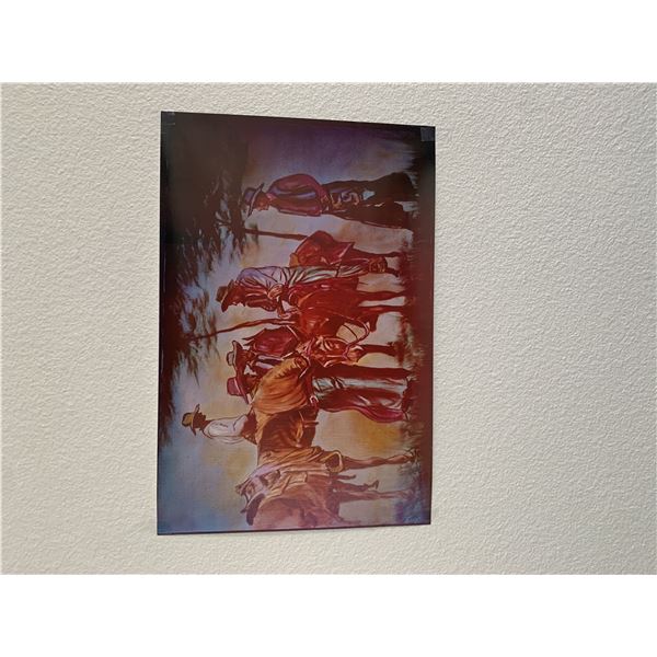 William Verdult Gathering Numbered and Signed Print