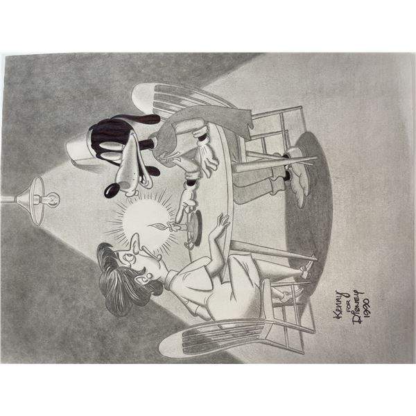 Ken Titleman Original Goofy Artwork