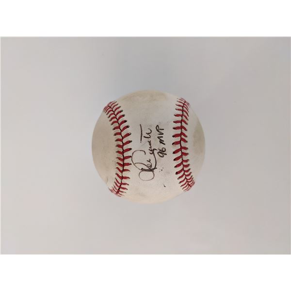 Ken Caminiti 1996 MLB NL MVP Signed Baseball