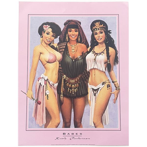 Babes - Keith Parkinson art print