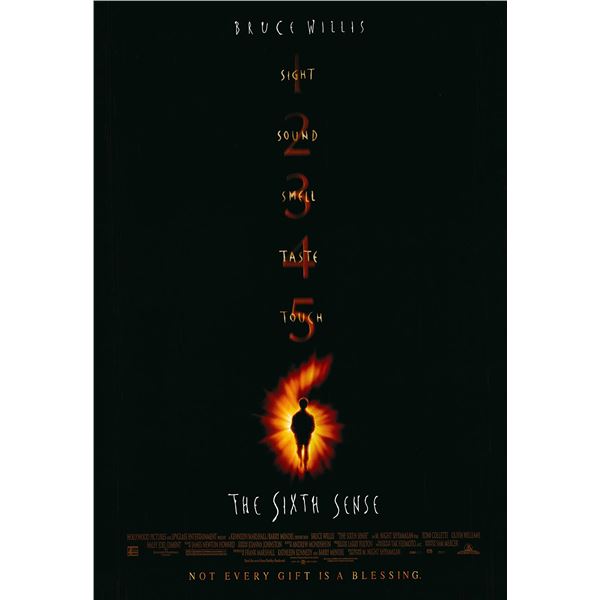 The Sixth Sense original 1999 vintage one sheet movie poster