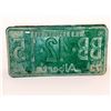 Image 5 : LOT OF 2 VINTAGE LICENSE PLATES