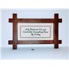 Image 2 : ROBINSON CRUSOE CROSS STITCH FRAMED PICTURE