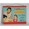 Image 1 : I CHILD PROOFED MY HOME BUT...METAL SIGN