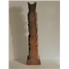 Image 8 : VINTAGE TOTEM POLE SCULPTURE - 14.5 INCHES TALL