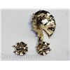 Image 5 : VINTAGE ENAMALED BROOCH AND EARRING SET