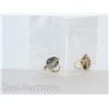 Image 1 : NEW IN PACKAGE RHINESTONE LEAF EARRINGS