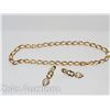 Image 2 : 3 PIECE GOLD COLOURED NECKLACE AND EARRING SET