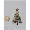 Image 1 : VINTAGE CHRISTMAS TREE BROOCH