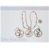 Image 1 : AVON 3 PIECE EARRING AND NECKLACE SET