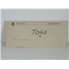 Image 1 : ENVELOPE OF TOGO STAMPS