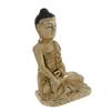 Image 2 : Hand Carved Rare Monkey Pod Buddha Statue  (CLB-247) (CLB-247)