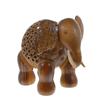 Image 1 : Coconut Shell Teak Elephant Lamp (CLB-300) (CLB-300)