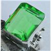 Image 1 : 49ct Peridot Quartz Sterling Ring (JEW-1360)