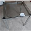 Image 2 : Chrome & Smoked Glass Top Table
