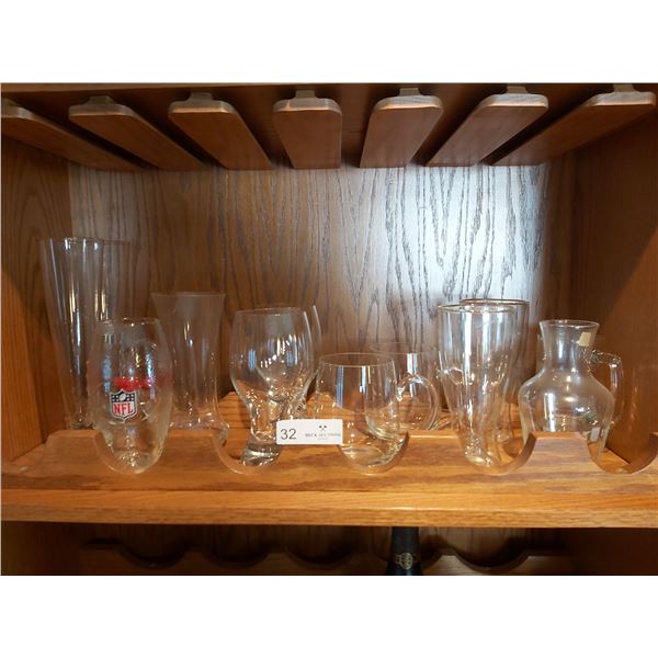 Assorted Beer Glasses