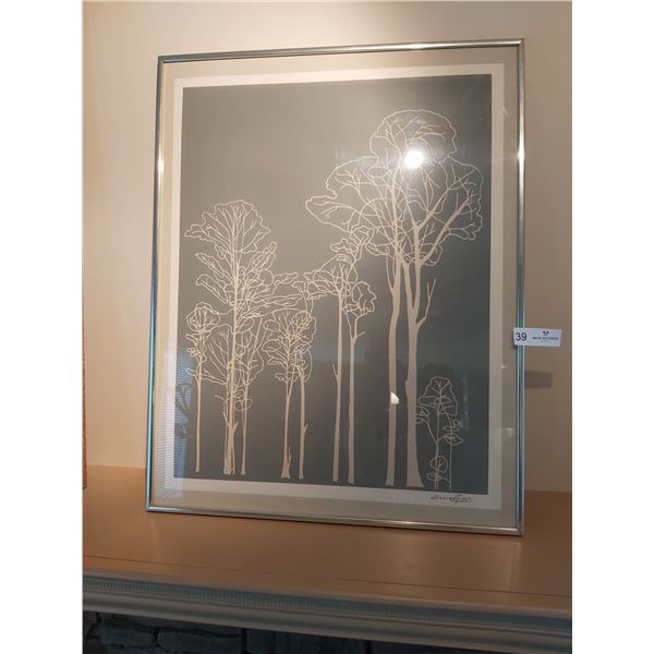 Framed Tree Art By Jillian Field